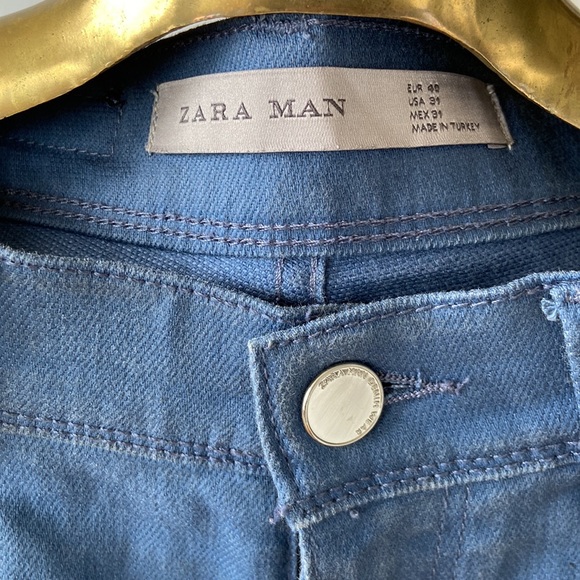 Zara Man / ZARA - Blue Dnm / Blue jeans size 31 - Picture 4 of 10